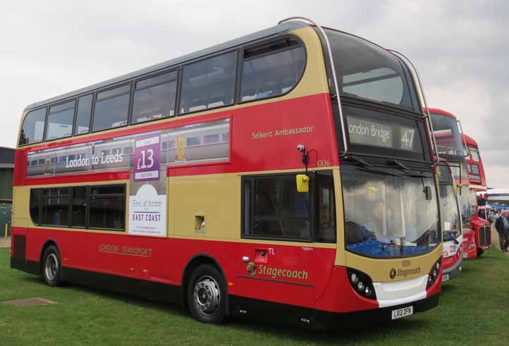 Showbus 2014 Stagecoach London Transport Alexander Dennis Enviro400 YOTB 10136